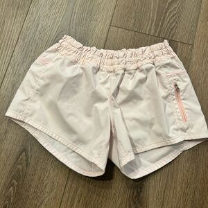 Lululemon Light Pink Low-Rise Hotty Hot Shorts